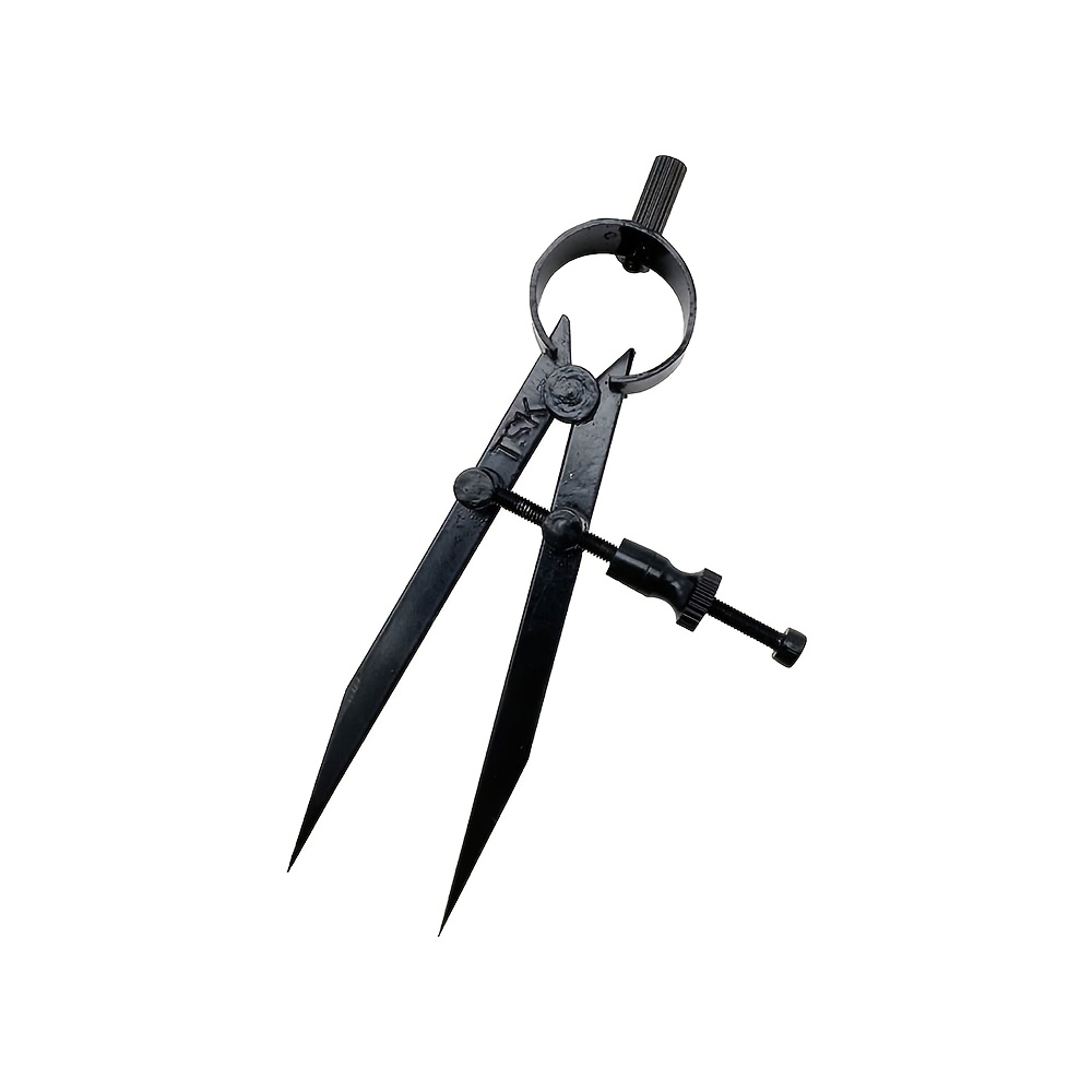 TEMU Jewelry And Jewelry Special Carbon Steel Spring Machine Scissors Gauge Compass Hand Drafting Template Making Arc Drawing