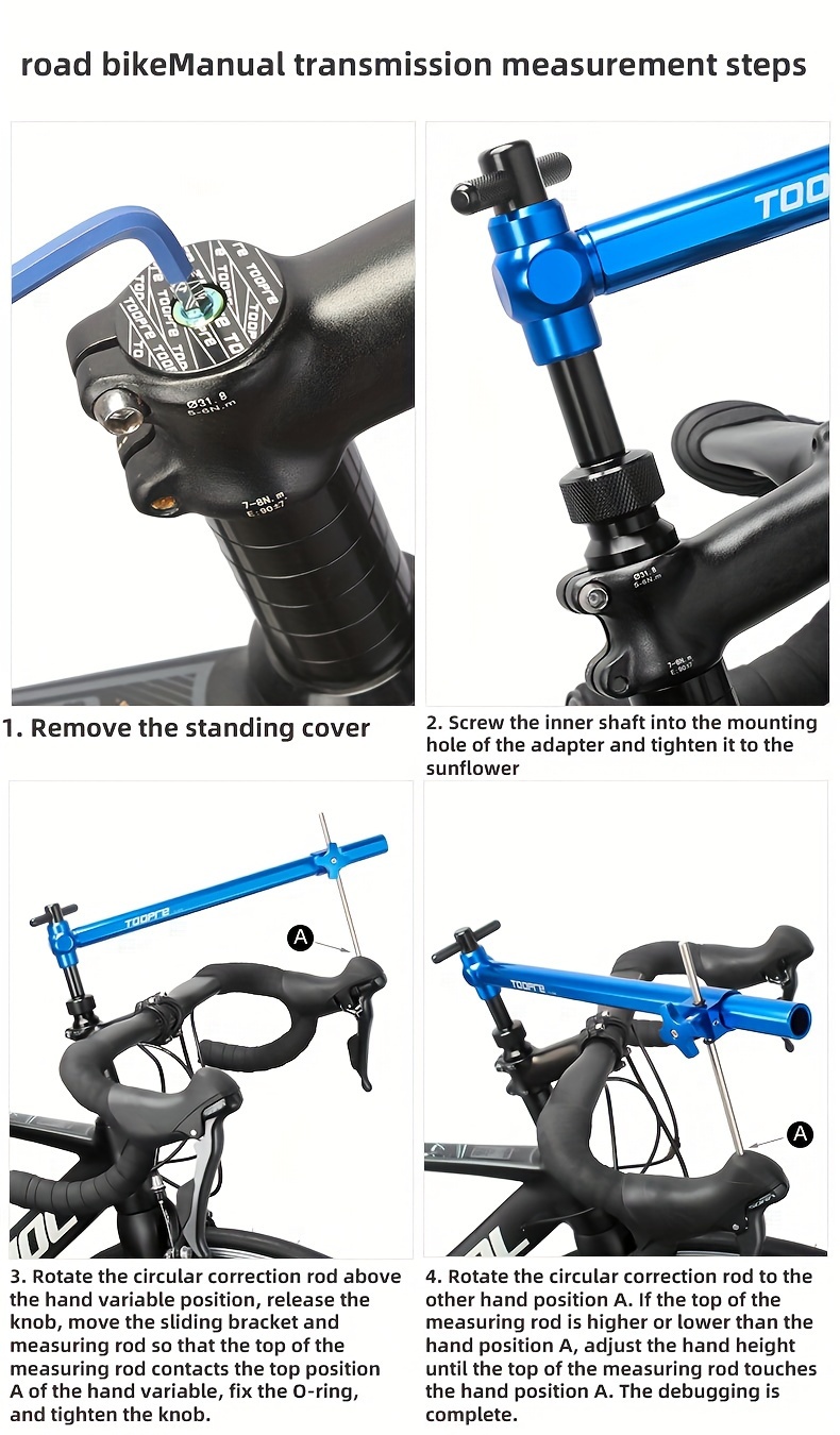 Road Bike Stem Bike Handle Adjustment Adjust Handlebar Handlebar