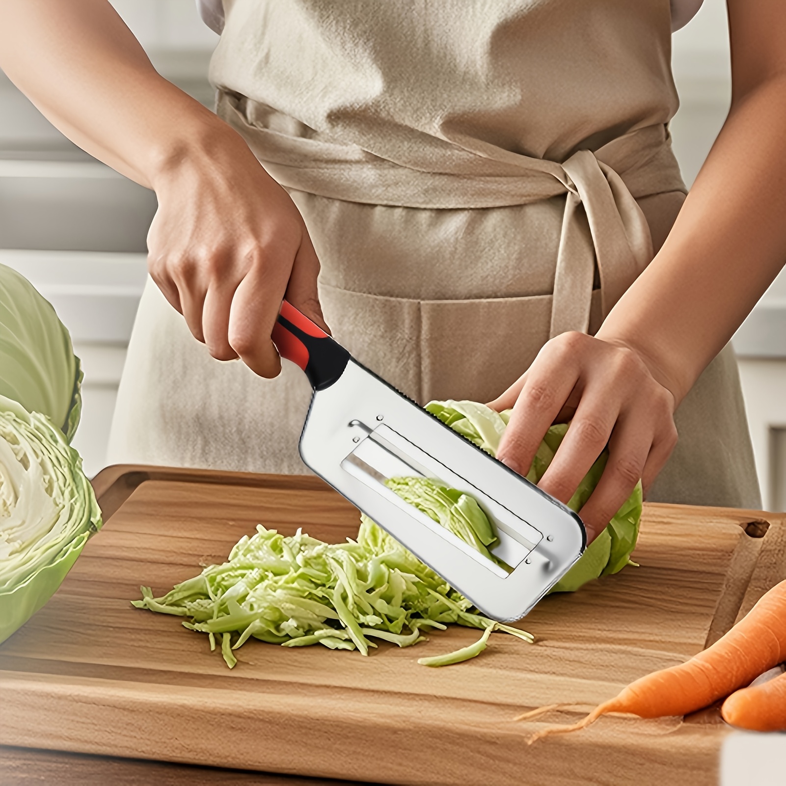 2 multi functional vegetable cutters stainless steel multi layer slicers cabbage slicers slicers creative household   and kitchen  