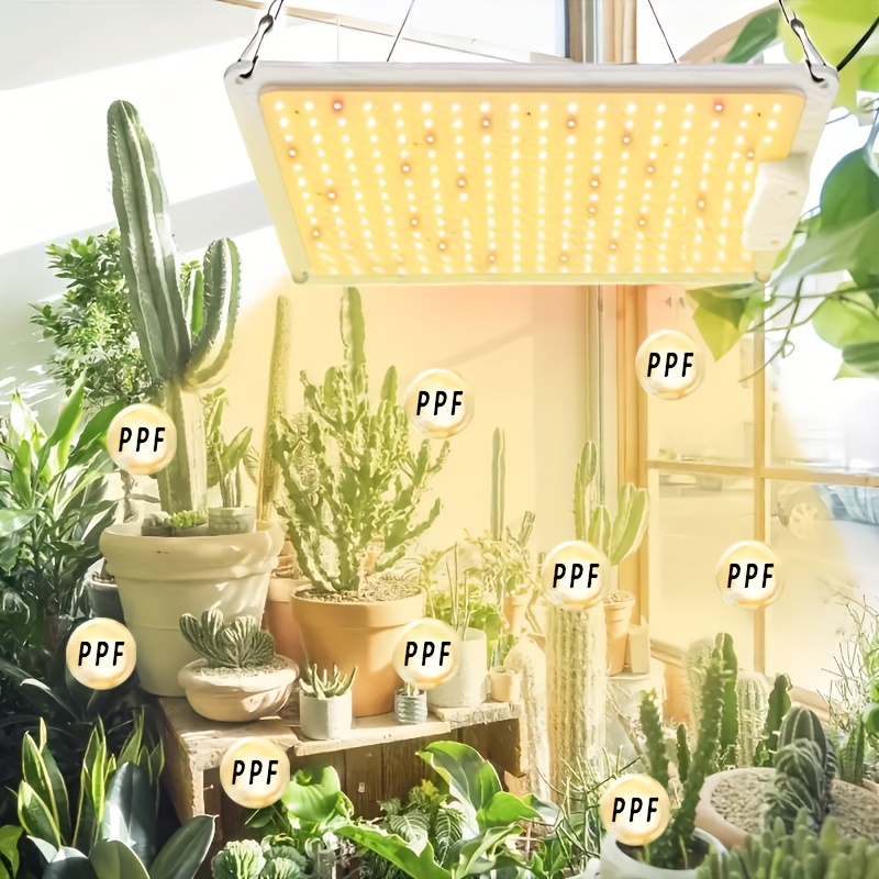 Grow Light, 234 LED 3x3 Feet Coverage * Power Consumption, High PPFD,  Indoor * Light * Suitable for Indoor Seedling Succulents, Vegetables And  Flowers, Hanging Type, Plug & Play