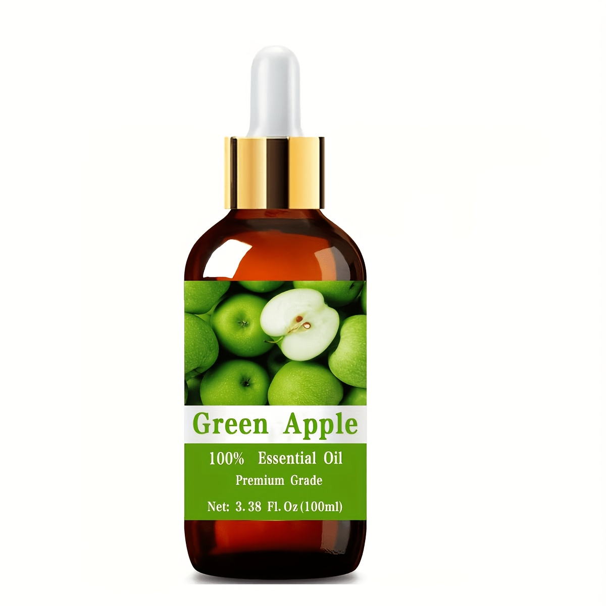 Image of Green Essential Oil, 100ml/3.38 Fl.oz, Care Grade For Nail, Hair & Skin Care, Massage, Moisturizing Massage Essential Oil For Men And Women, Meditation Gift, Perfect Christmas Gift