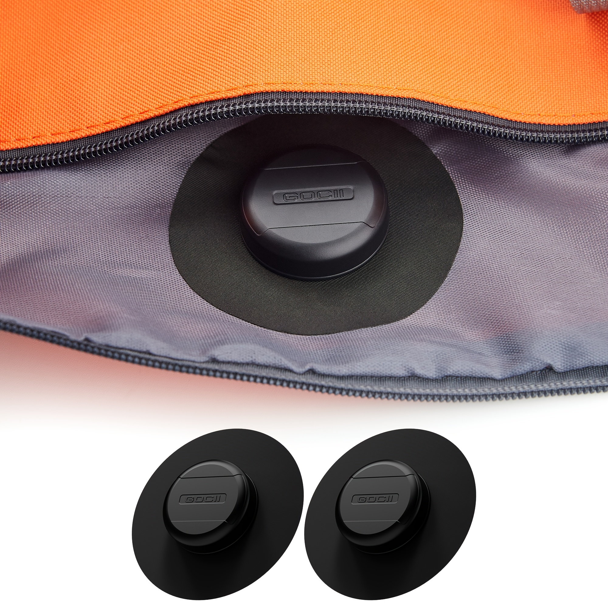 TEMU Esta funda protectora adhesiva adecuada para Airtag, diseñada para sujetar de forma segura localizadores y artículos de plástico. Cuenta con una
