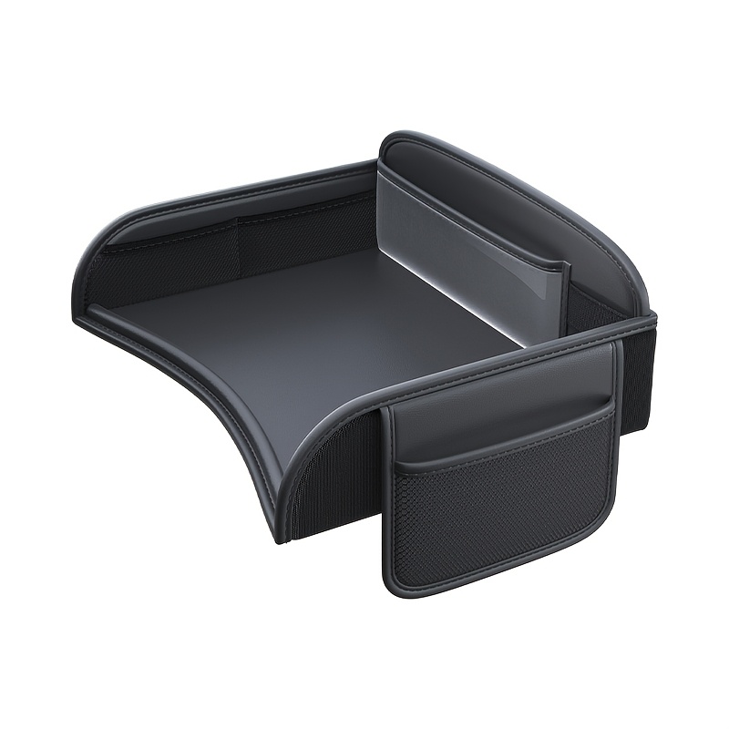TEMU 1pc Seat Back Storage Table, Car Storage Bag, Car Interior Item For Seat Back Storage, Foldable Multi-functional Storage Tray, Suitable For Car