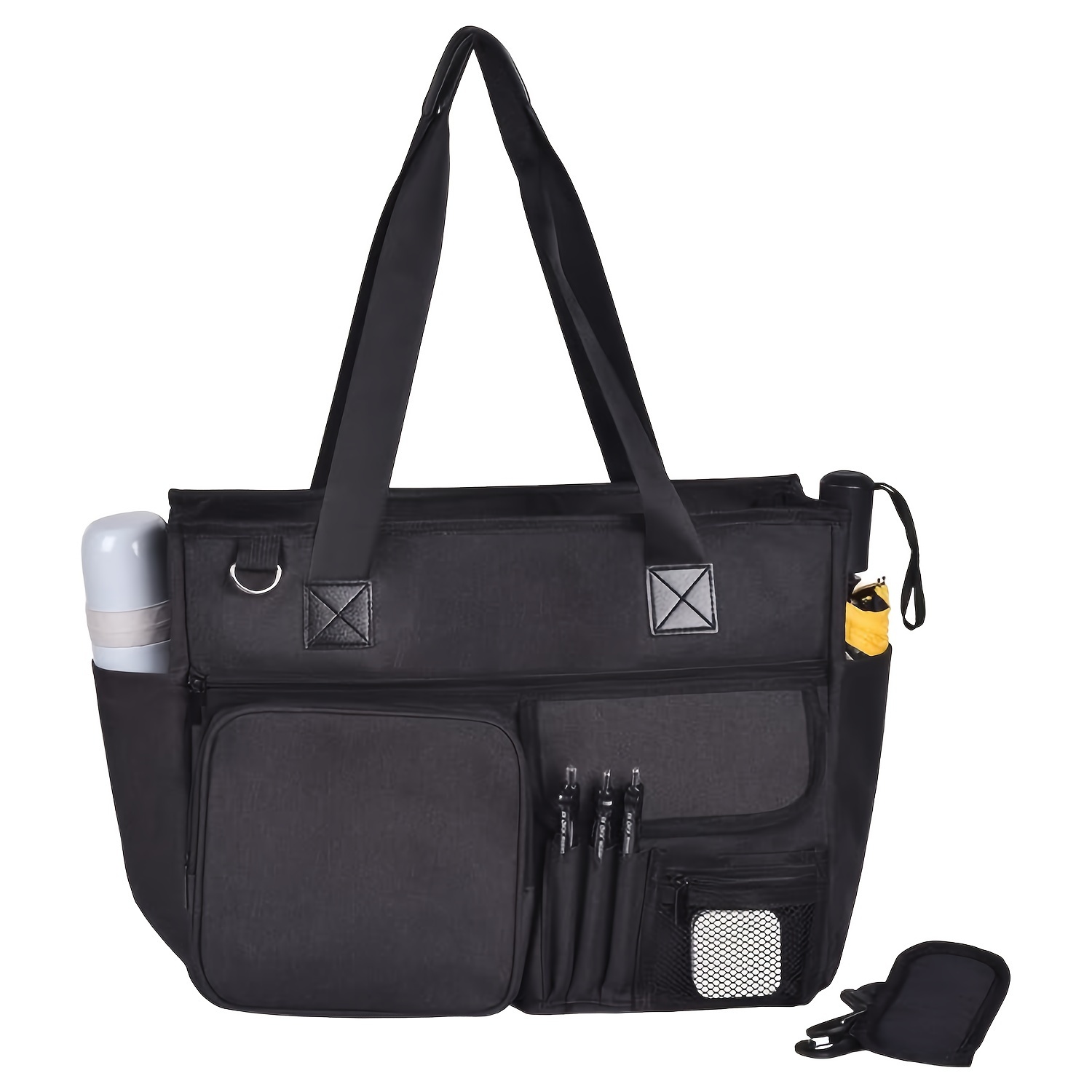 

Nurse Work Handbag With Multiple Pockets, Polyester Laptop Bag For Nurses, Students And Teachers