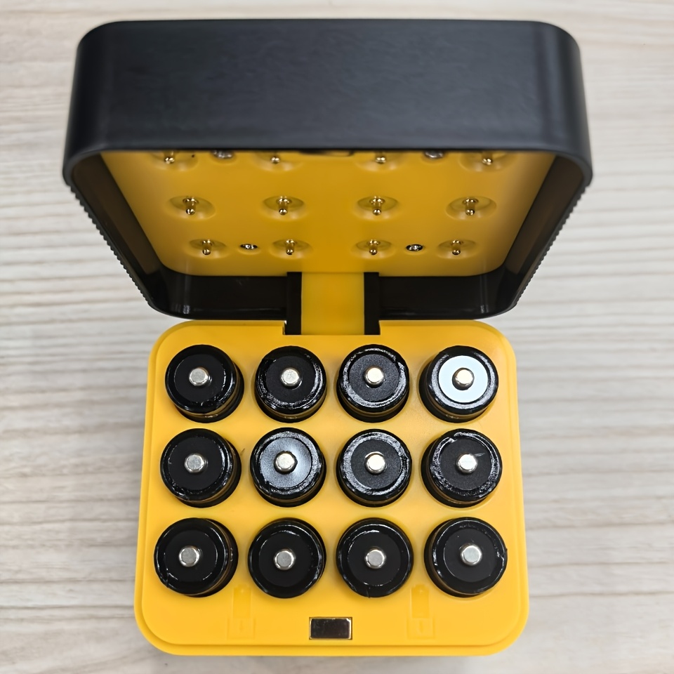 TEMU 12 piles AA 4255Mwh 1.5V rechargeables au lithium avec chargeur intelligent