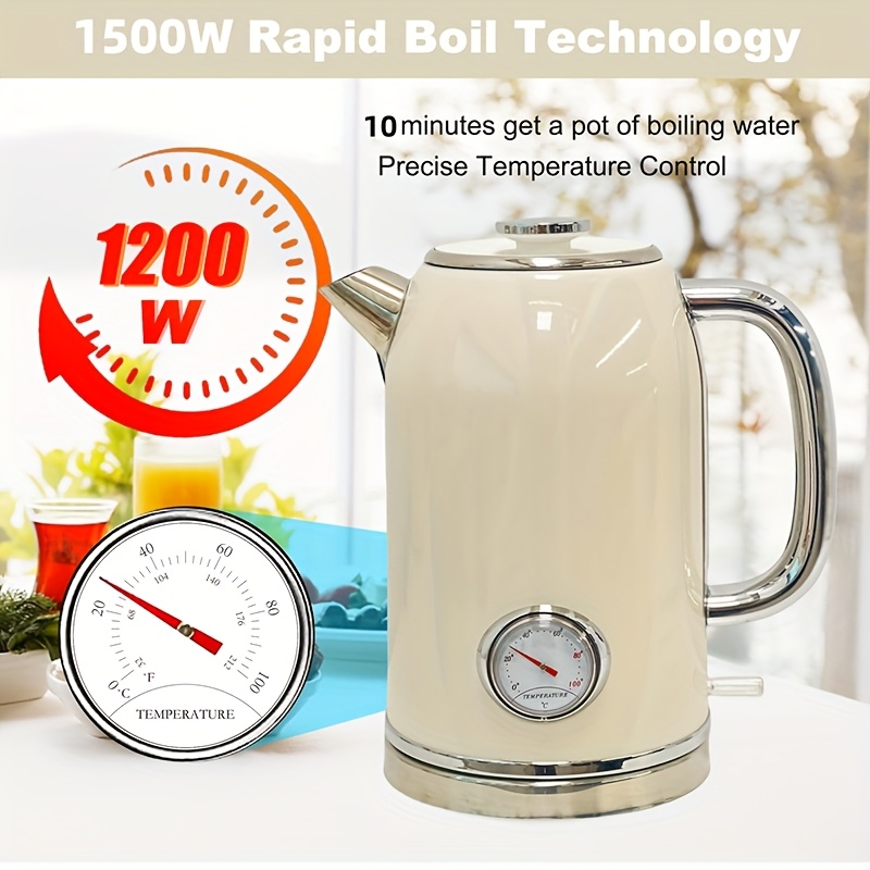 electric kettle a large capacity 0l stainless steel inner Temu