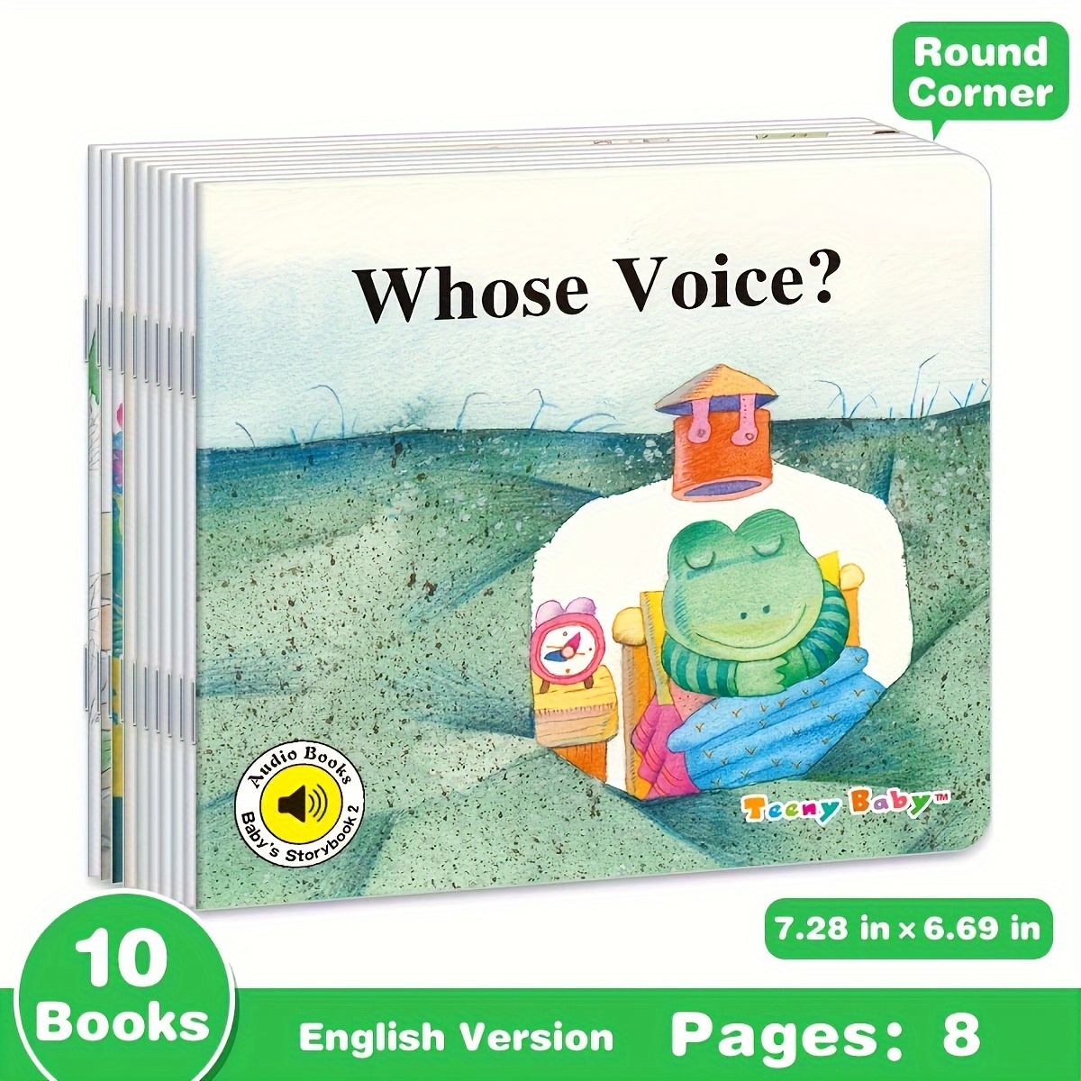 TEMU 1 Set Of Ten English Children's Storybooks, Teenybaby