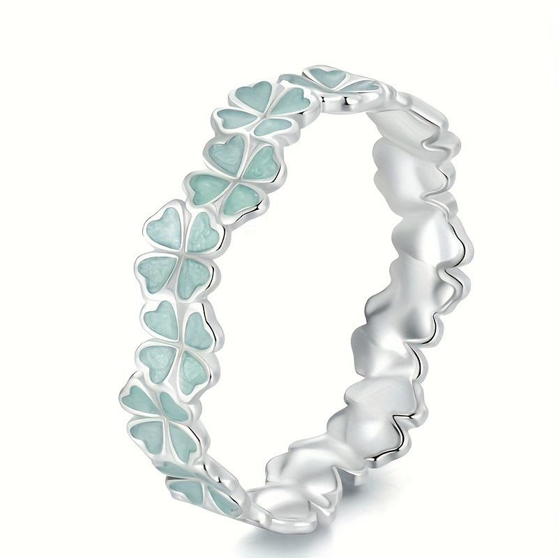 Women's Leaf-Shaped Simple Ring, Daily Casual Accessory