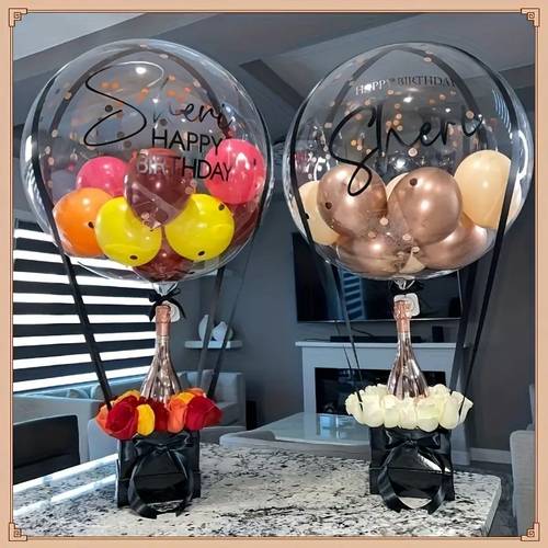 lot de 15 ballons jumbo de 26/30 pouces, ballons de fête de noël - pré-étirés, ballons bobo à large ouverture ultra-large, faciles à - parfaits pour noël, halloween, la saint-valentin, les baptêmes, , les fêtes danniversaire, ballons de décoration intérieure