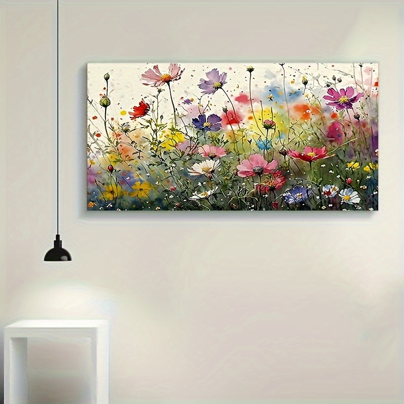 

1pc Kit - 'flowers' 15.7x31.5in | Creative Diy Art For Adult Home Decor & Gifting