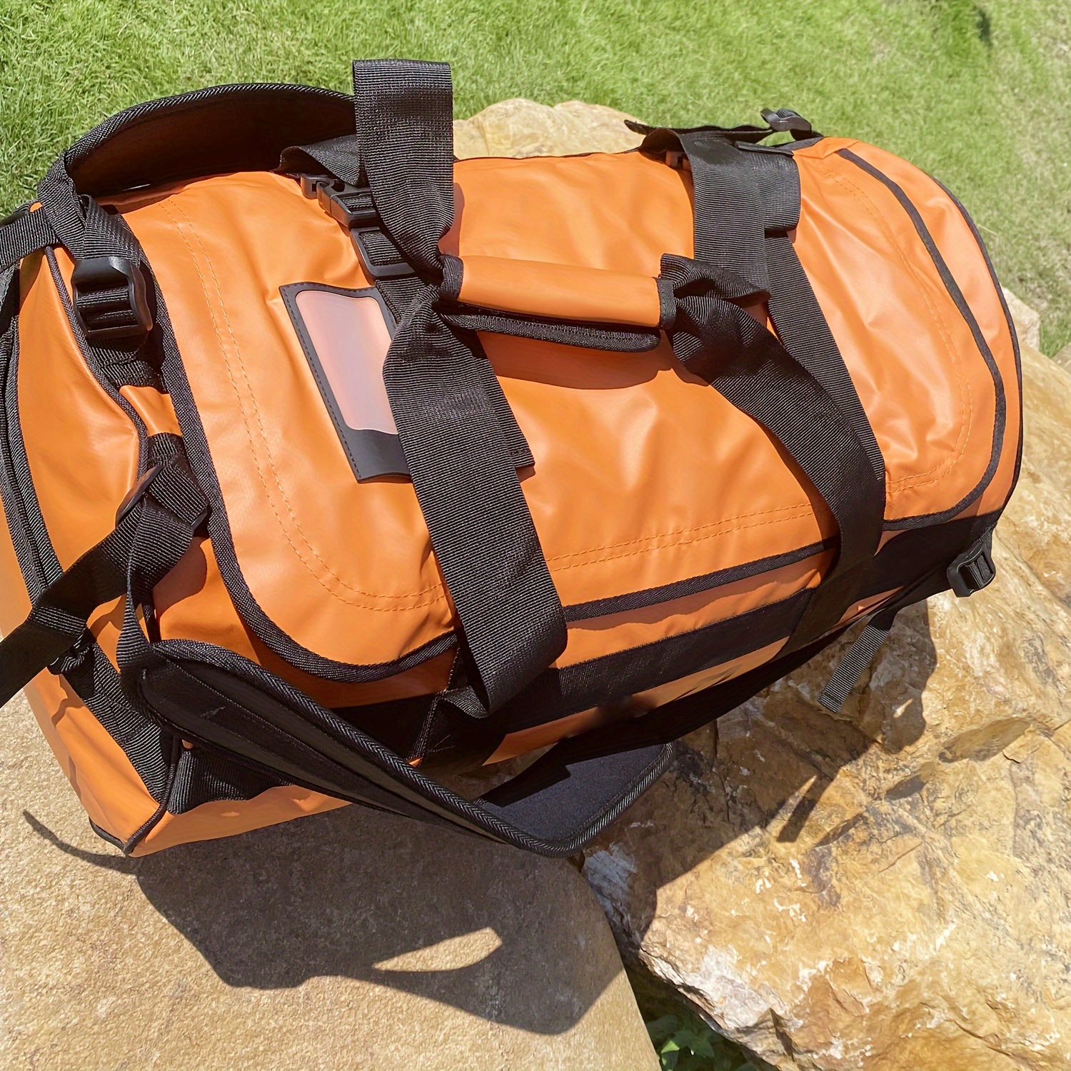 Water Resistant Backpack Duffle Heavy Duty Convertible Duffle Bag