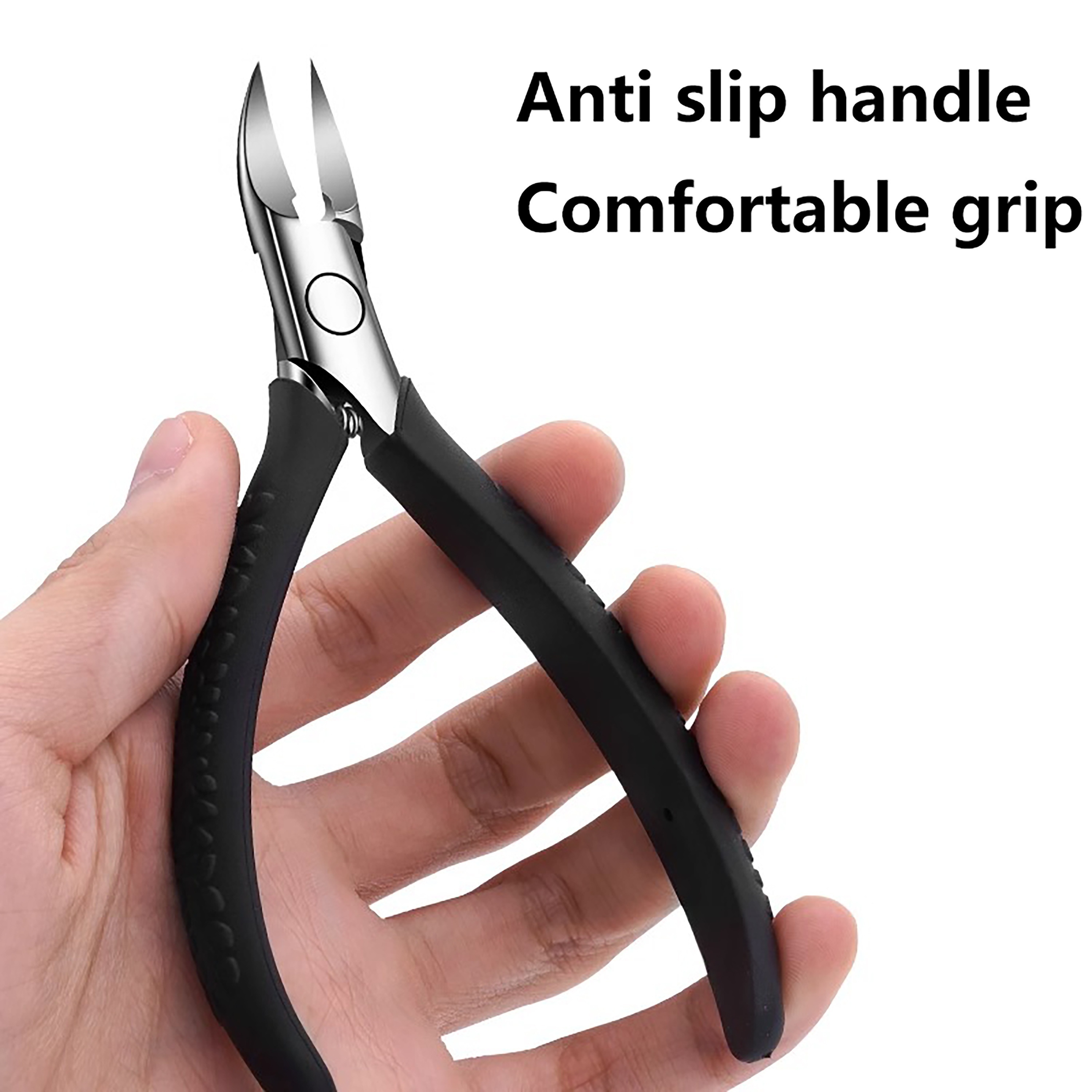 Toenail Pedicure Foot Nail Care Tool, Sharp Nail Clippers, Thick Nail Nail Clippers, Stainless Steel Nail Scissors