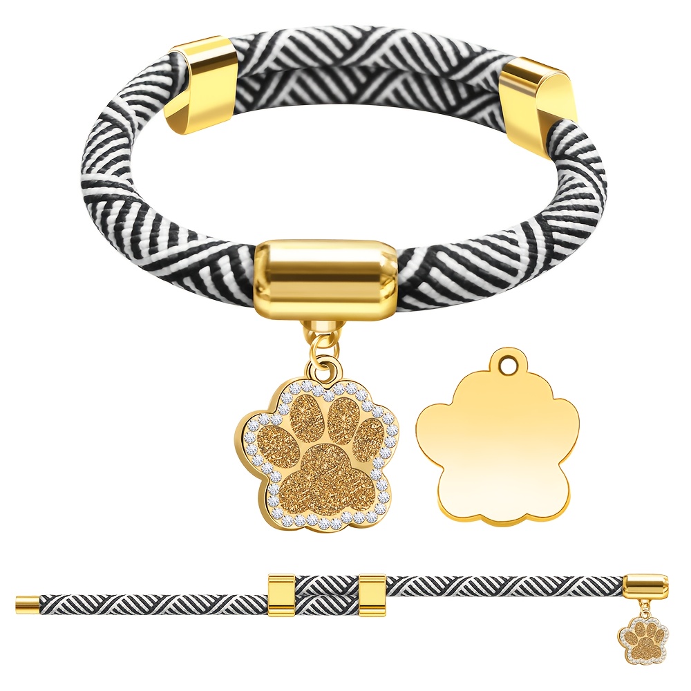 TEMU [custom] -the-dark Round Rope Cat Collar, With -shaped Pendant, Customizable Text Anti-loss, Safe Magnetic Design Adjustable Size, Accessory,