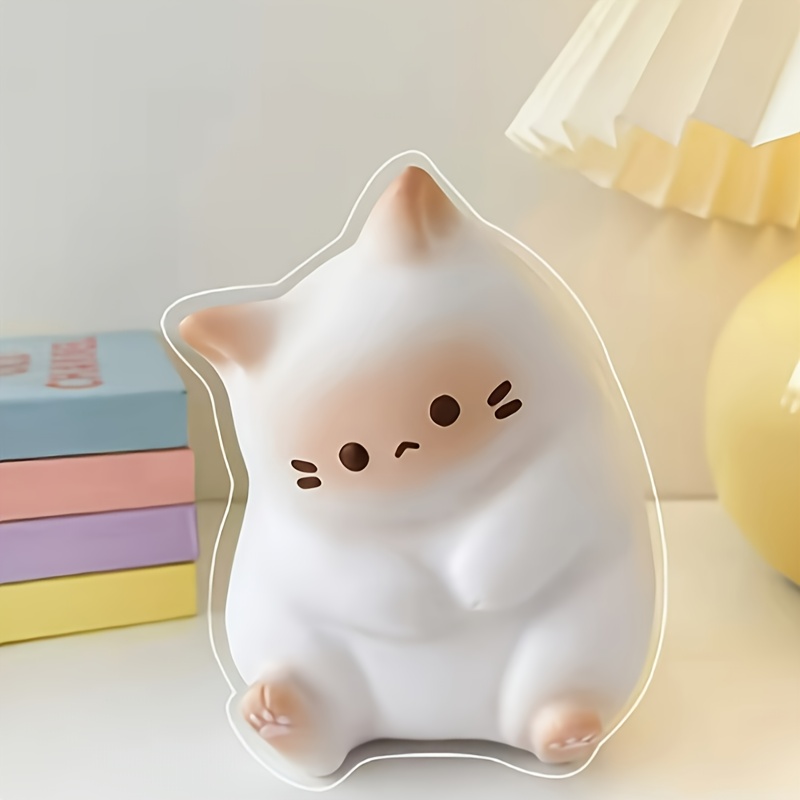 Cat Stress Balls Squishy Foam Toys Elastic Sensory Ball for Kids