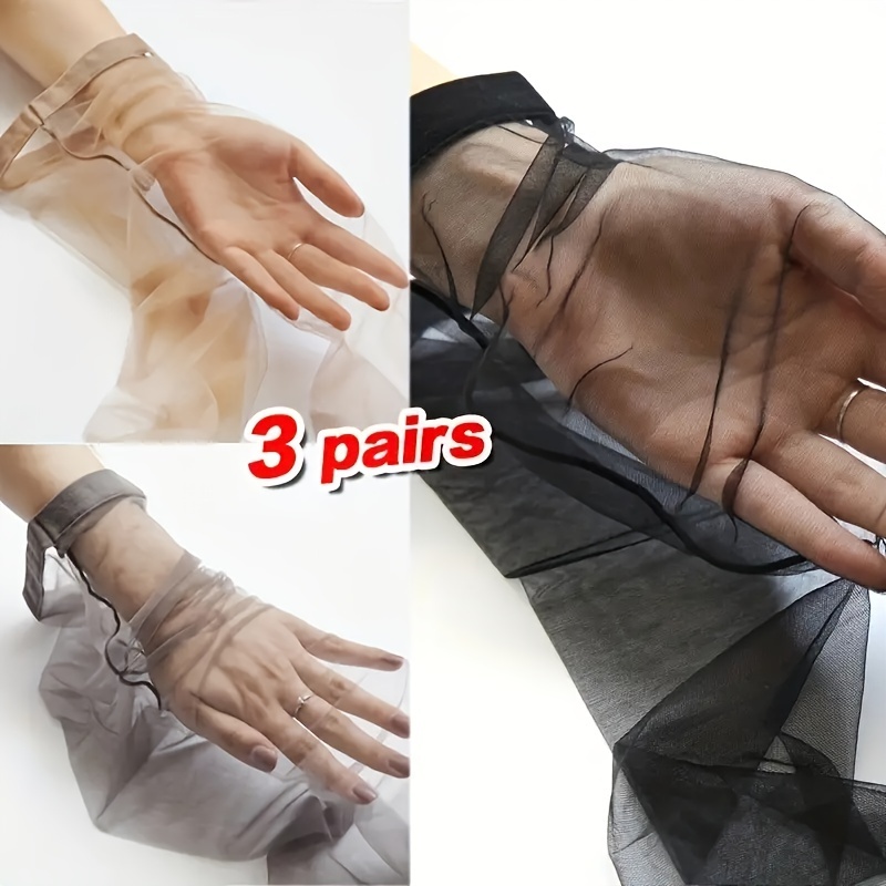 1/3 Pairs Ultra-thin Sheer Tights, High Waist Comfortable Pantyhose, Women's Stockings & Hosiery