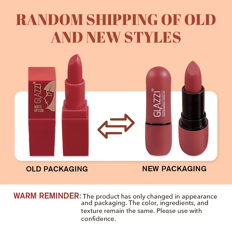   1pc matte lipstick   shade   suitable for   tones   long lasting wear waterproof sweatproof and smudge proof full   versatile for commuting high end feel christmas halloween details 0
