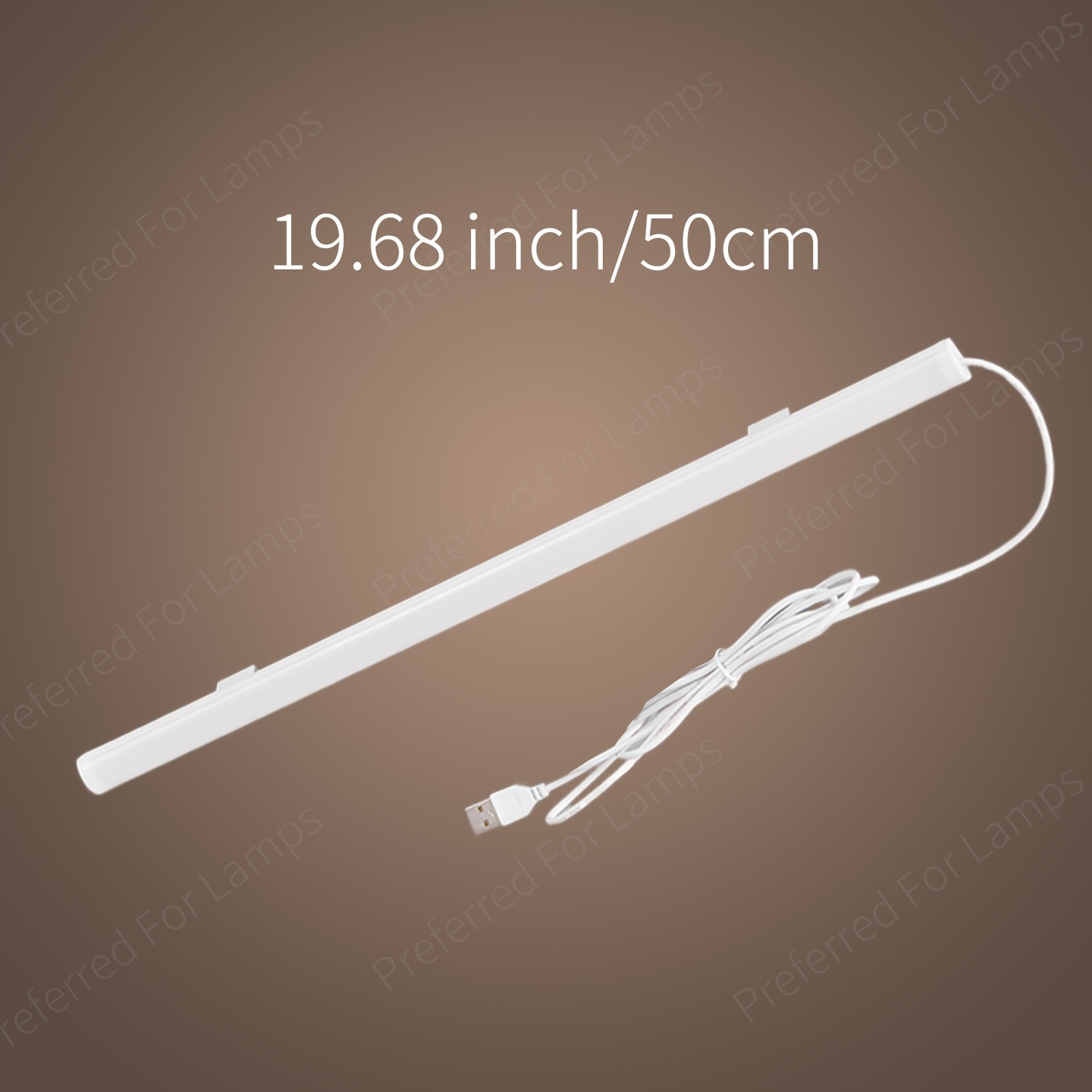 USB Plug-In LED Desk Light Bar for Kitchen & Cabinet