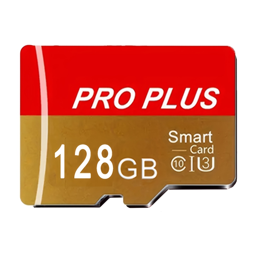 TEMU Tf Memory Card, Red And Memory Card, Available : 128gb, 100gb, 60gb, 32gb, 256mb. Includes A Free Sd Card Adapter. U3 C10 Tf Flash Memory Card,