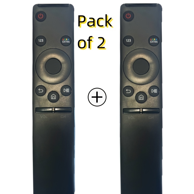 

Pack Of 2 Universal Remote Control Bn59 Series Replacement Smart Tv Lcd Led Uhd Curved Tvs, Universal For All Models