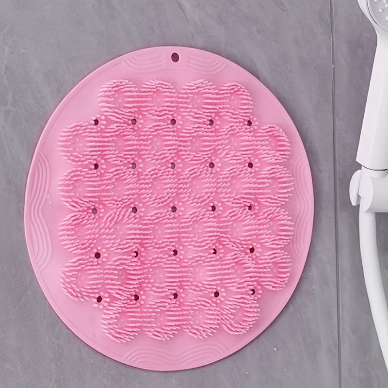 Random Color Wall-Mounted Back Scrubber for Shower Cleansing