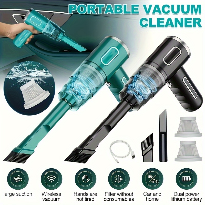 Cordless Handheld Vacuum Cleaner Powerful Portable