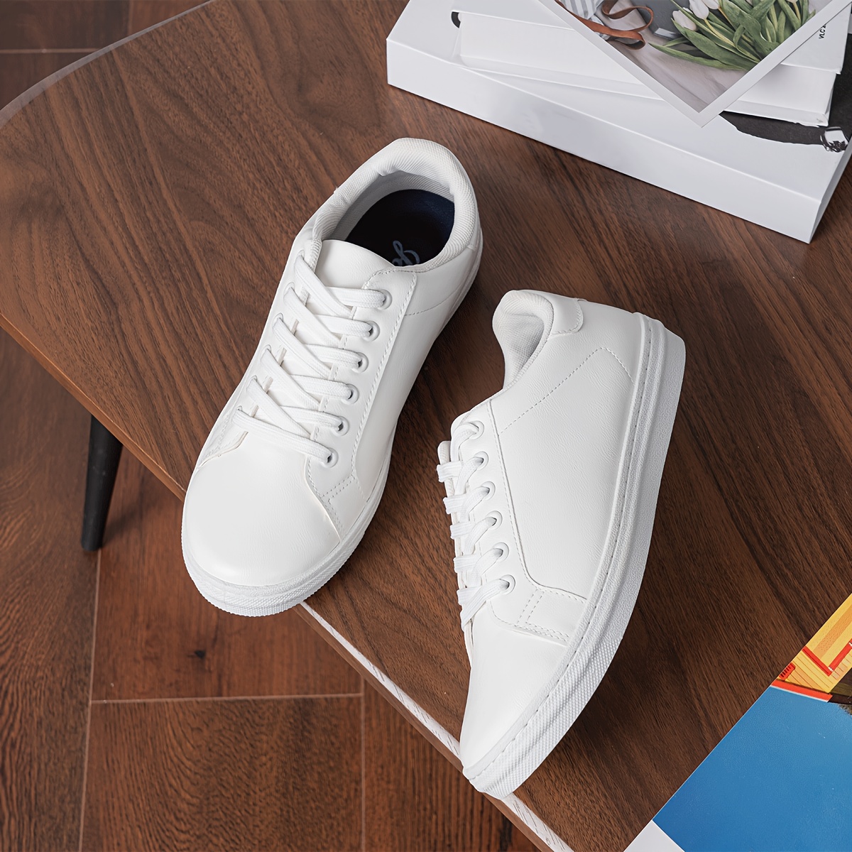 Zapatos Casuales Sneakers Blanco Hombre Tenis Casuales Zapatos