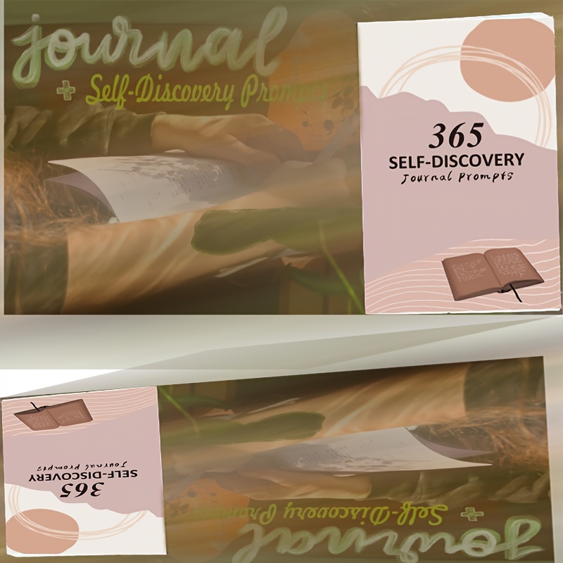 

1pc 365 Self-discovery Journal Prompts, A 365-day Journal For Self Exploration, Self-improvement, Reflection, Self-discovery Journal Of Prompts And Exercises To Inspire Reflection And Growth.