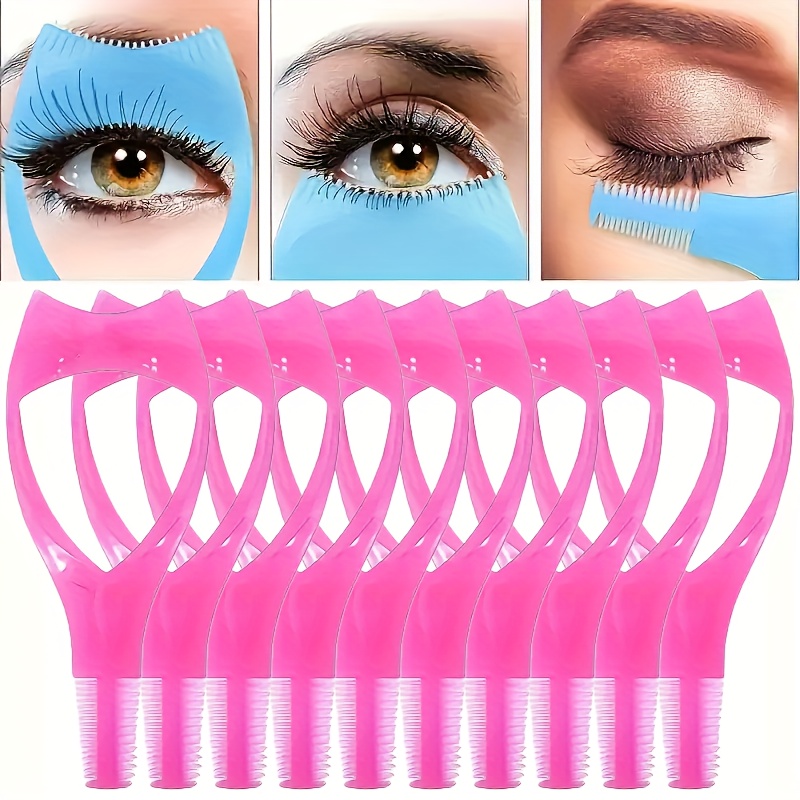 

10pcs Makeup Aids For And Assistant Comb Makeup