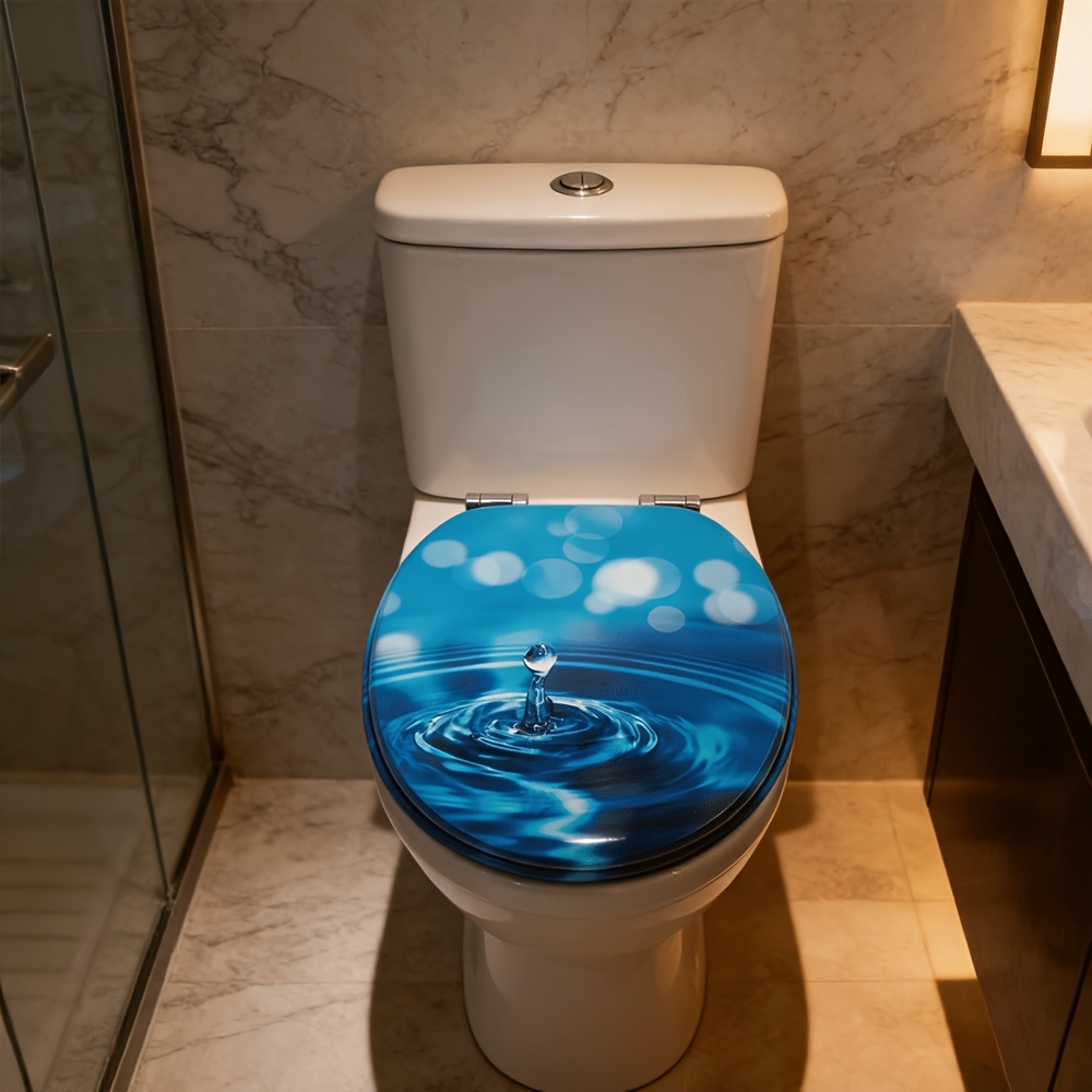Toilet Seat With Mechanism, Made Of Mdf , By Sinobath