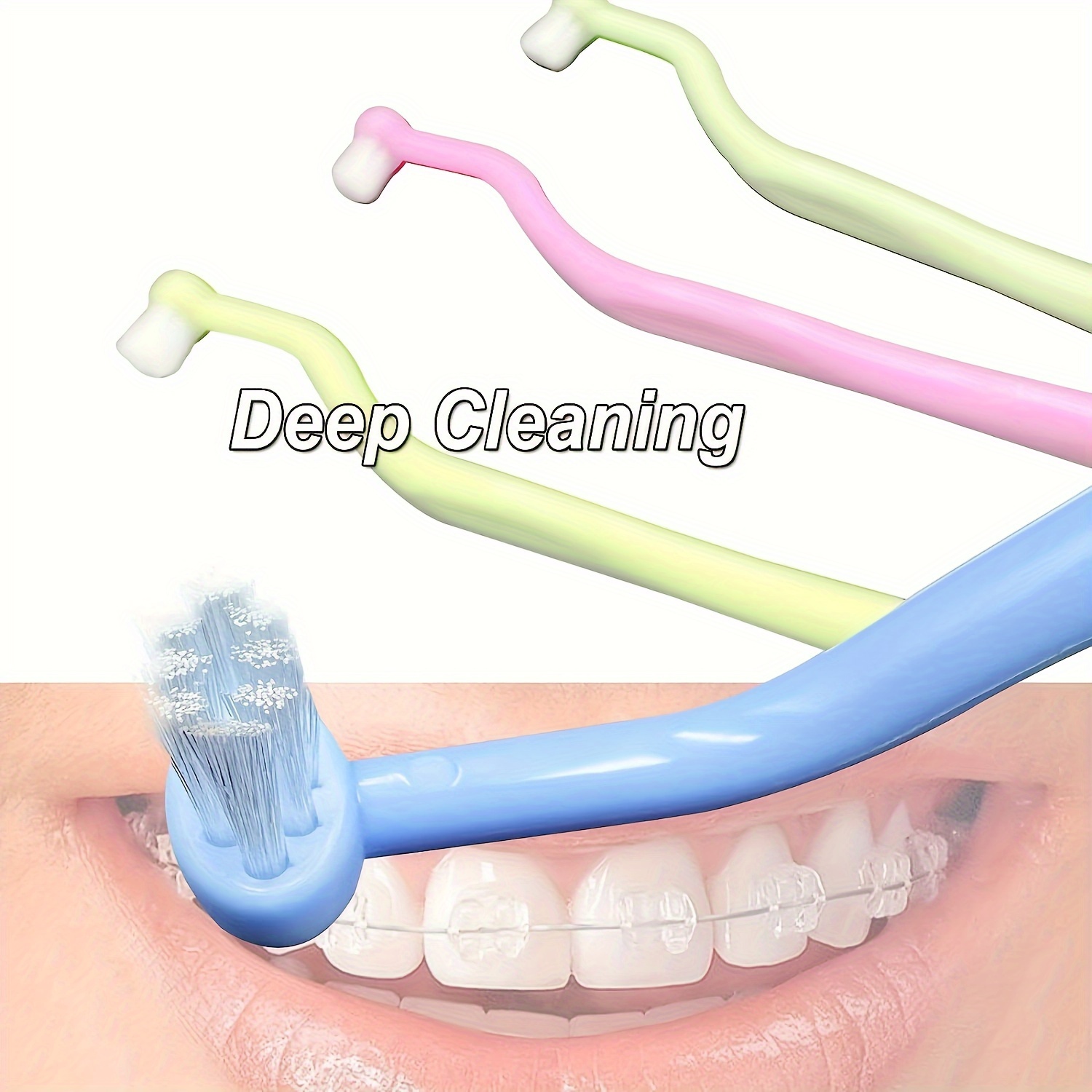 Wisdom Tooth Brushes Pet Toothbrush Small Head Clustered Temu Germany