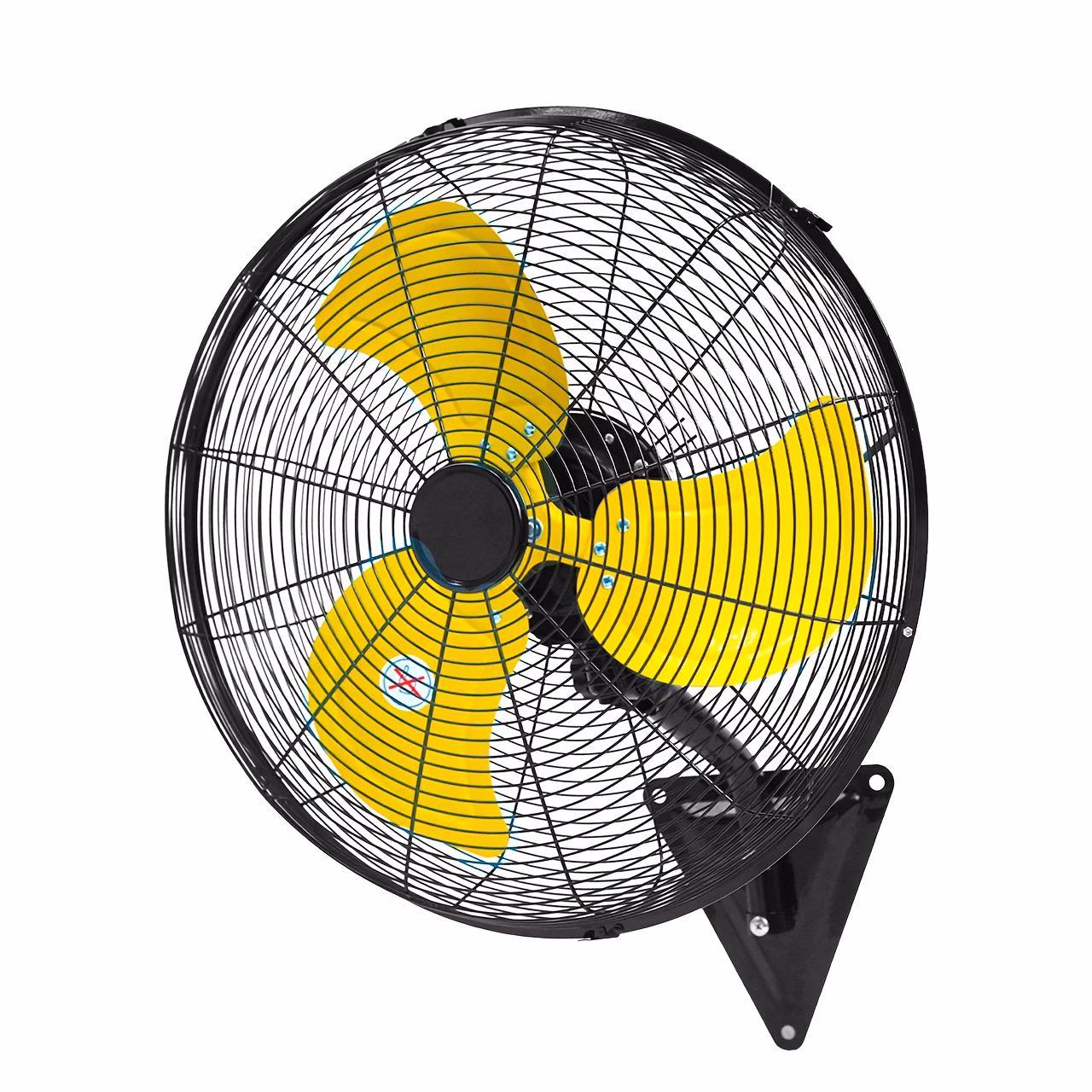20-inch 4460 CFM High-Speed Oscillating Wall-Mounted Industrial...