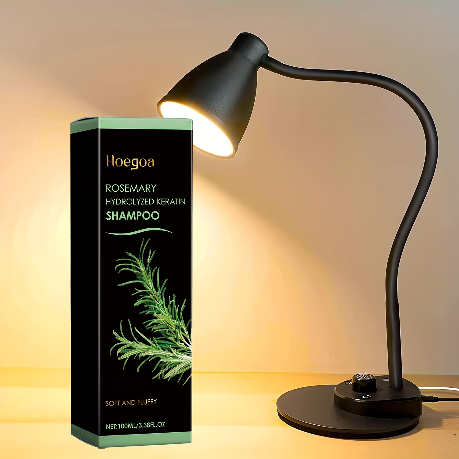 TEMU Rosemary Shampoo, Containing Rosemary Extract, Cleansing And Moisturizing, Smooth And Shiny, Strengthens Hair, Make Thin Thicker, A Hair Care Gift For Christmas And New Year