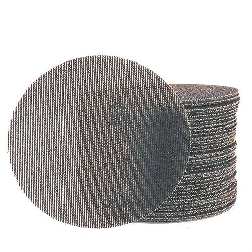 kohteen kuva 50 kpl 5 tuuman (125 mm) hiomalaikkoja, karkeus 60/80/100/120/150/180/240/320 - pölytön hiominen, sopii kipsilevyyn, huonekalupintojen kiillotukseen, kotitekoisiin diy-projekteihin - yhteensopiva kiertokonehiomakoneiden kanssa - kangas- ja kuitupohja, zirkoniumoksidialumiinioksidi-materiaali