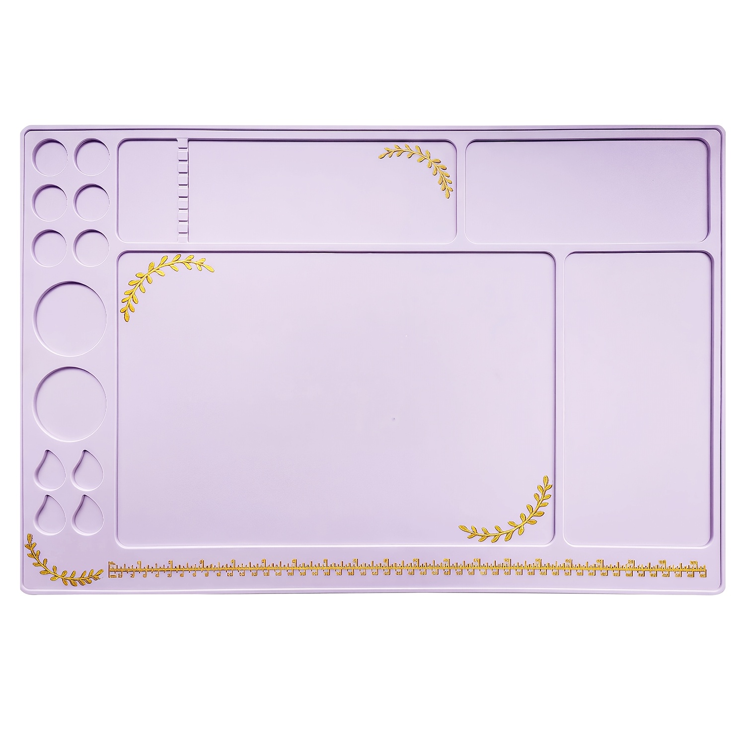 TEMU Tapis de travail et de rangement de grande taille en résine pour l'artisanat