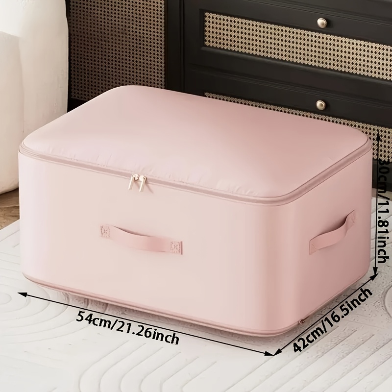 1 Self-compressing Moving Bag Designed For Clothing, Blankets, And Comforters - -efficient Organizer Featuring Zippers, Ideal For Storage And Travel