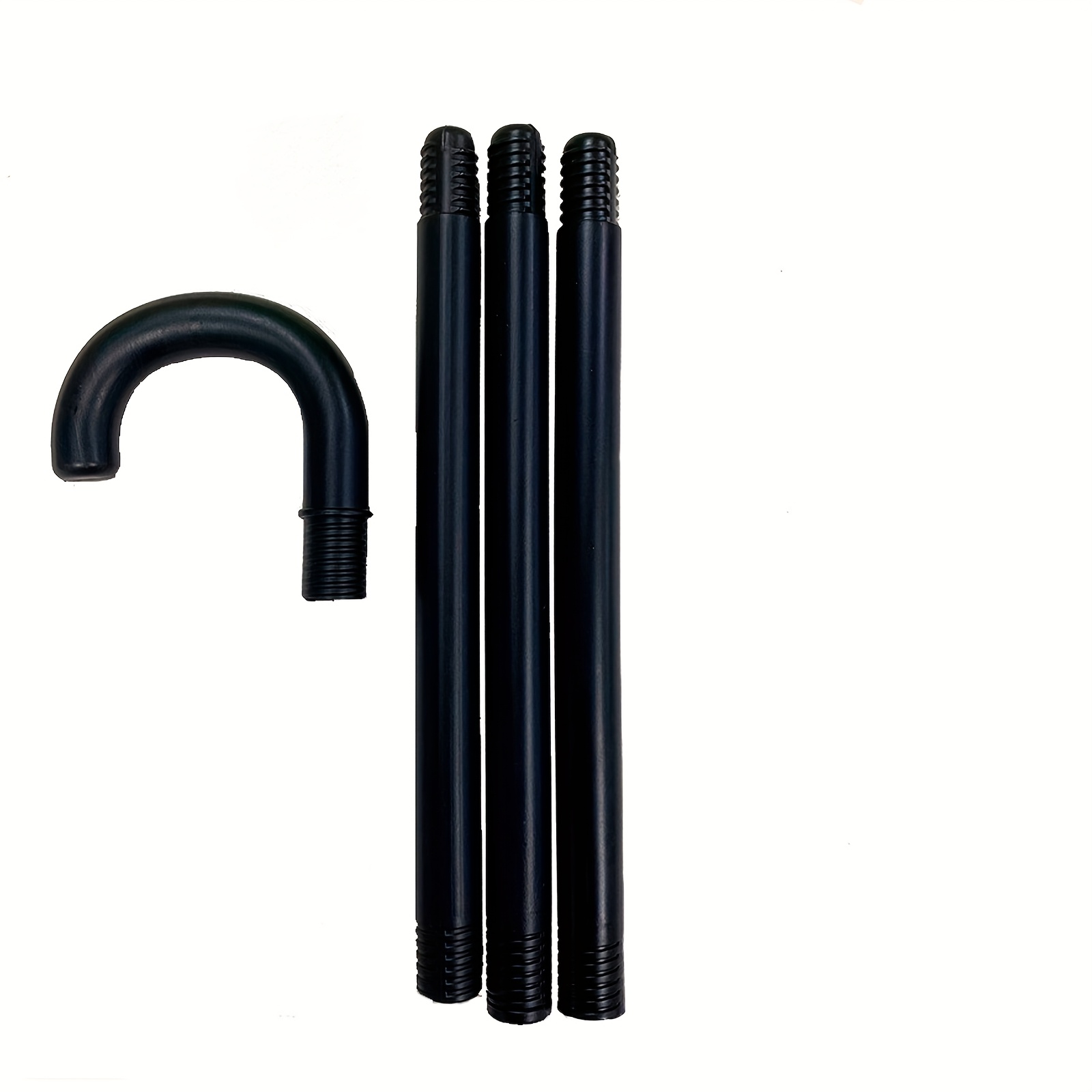 Image of 1 Set Of 3-section Detachable Plastic Crutches Performance Costume Props, For Cosplay & Party