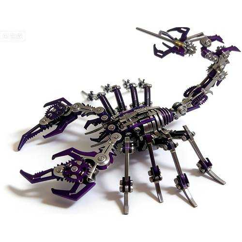 3d metal assembly model educational metal puzzle