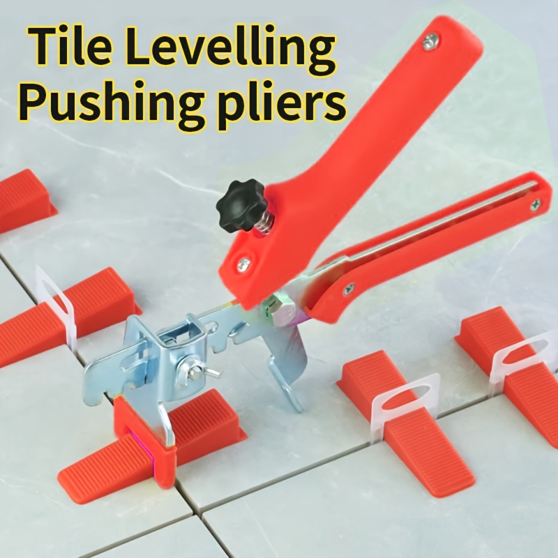 

1pc Metal & Plastic Tile Leveling Pliers - Precision Hand Tool For Perfect And Leveling, Ideal For Diy Tile Installation Projects, Tile Leveling System