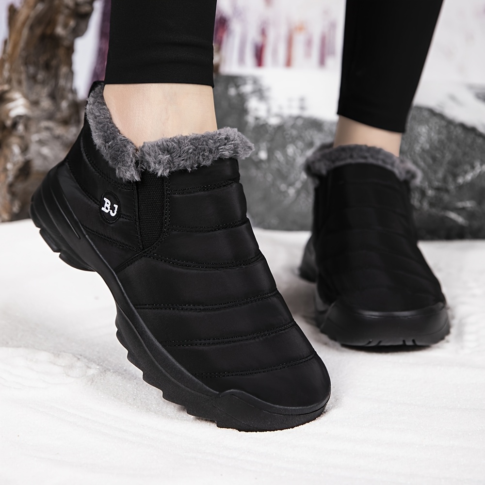 Men's Snow Sneakers and Winter Warm Shoes for Indoor/Outdoor