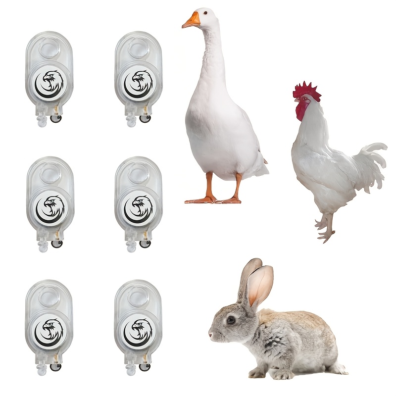 

2pcs/4pcs/6psc Outdoor , Automatic Lock - Design, Of Chickens, Ducks, Geese, Pigeons, Rabbits, Etc., Suitable For Farm, Mountain Tools