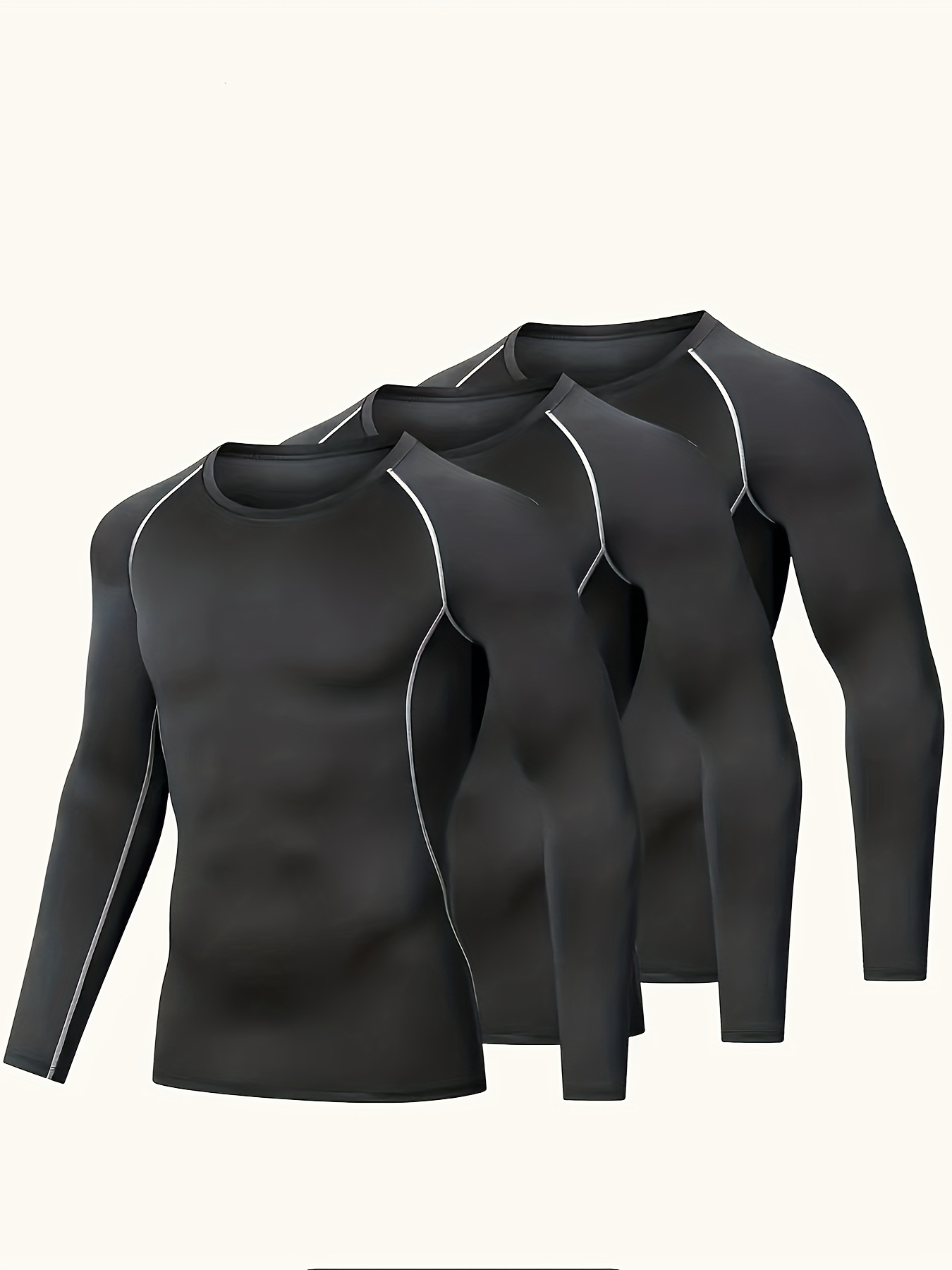 Men's Quick drying Long Sleeve Running Shirt High - Temu