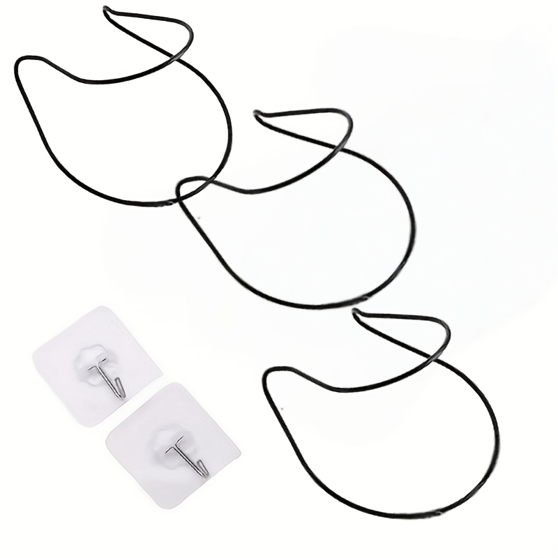 TEMU 2pcs Hooks   3pcs Hanging Racks, 5pcs Towel Storage Rack, , Hanging Rack Storage, Space-, Multi-functional Portable Bathroom Decor Towel