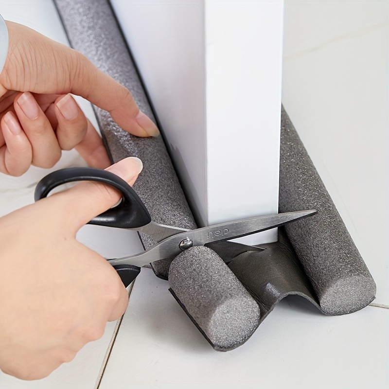 High-Quality Plastic Door Bottom Seal, Soft And Durable, Suitable for Office Furniture, Thickened Anti-Theft, Soundproof And Self-Adhesive Glass Doors And Wooden Door Seals, Home Decoration Windproof And Weatherproof Insulation, Sealant
