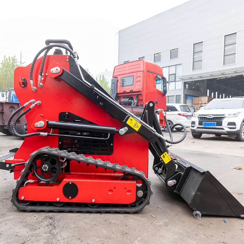 mini skid   loader 13 5   engine compact track loadercompact track loader for   snow clearing multi functional bulldozer shovel engineering vehicle for   gardens park     Product details 6