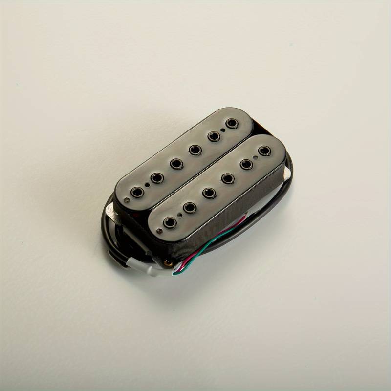 Metallor Double Coil Humbucker Electric Guitar Pickup Set - Neck & Bridge, Black, Passive