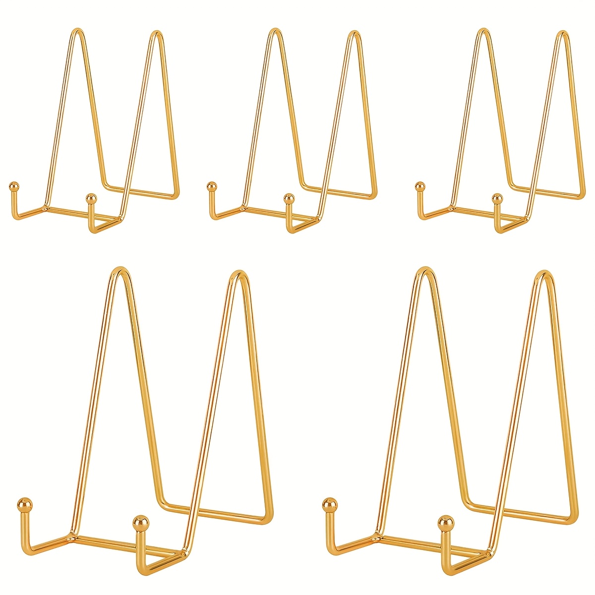 TEMU Plate Holder Display Stands, Metal Stand For Picture, Book, Photo Easel, Creation, Collectibles