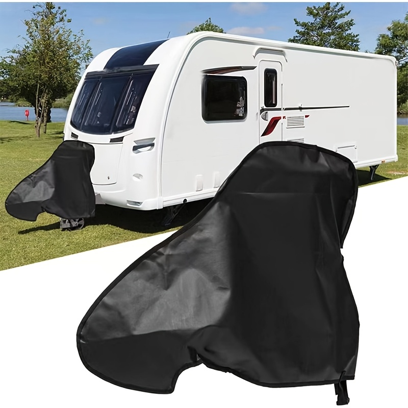 1pc 600d Oxford Cloth Trailer Hook Cover To Extend Coupler Life, Rust And Sun Protection, And Reusable