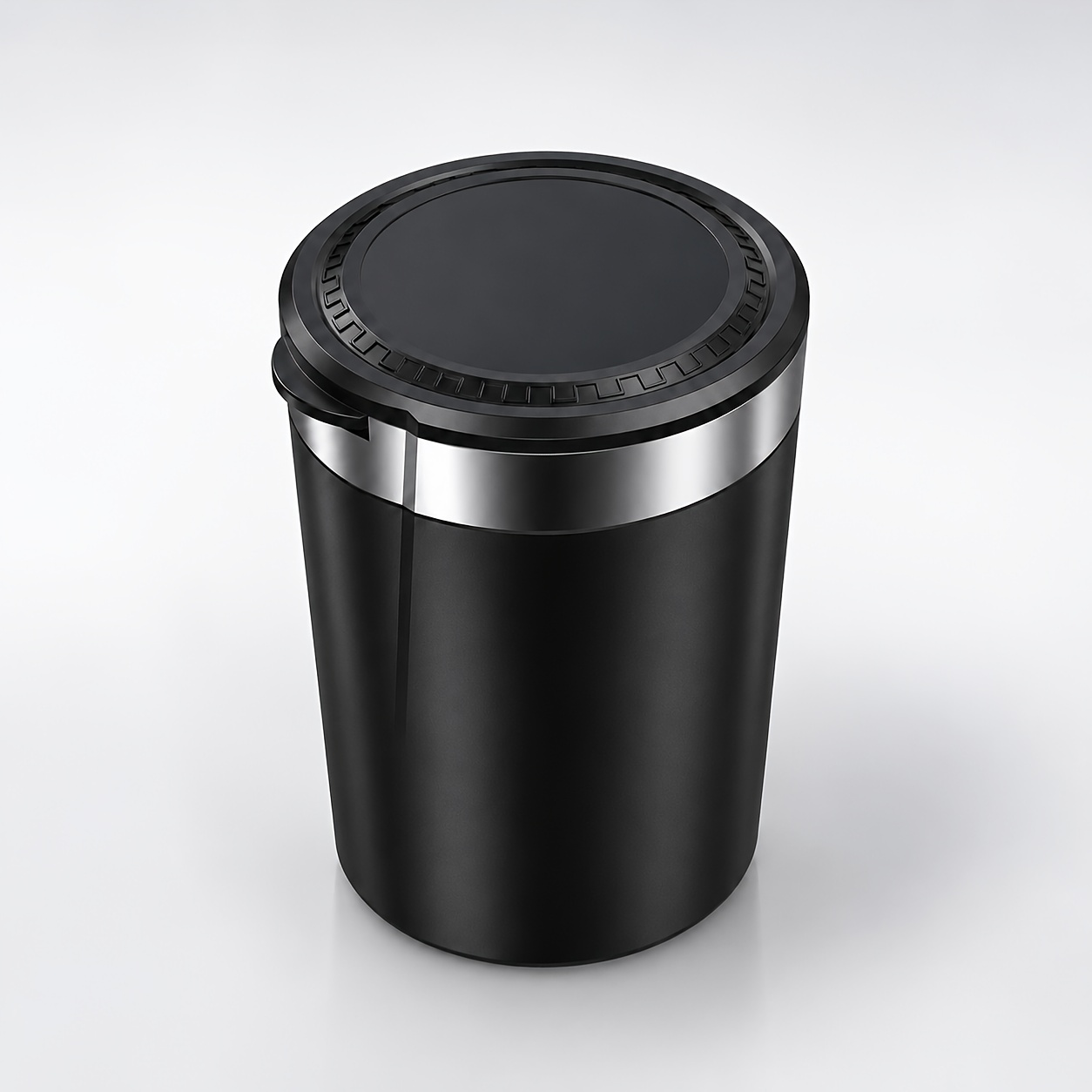 TEMU 1pc, Metal And Abs Material, Layered Design, Easy To Clean, Without Battery