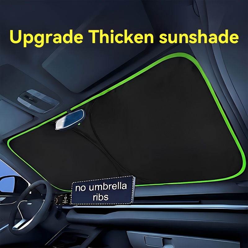 upgrade universal car windshield sun visor for front glass foldable car sunshade   and store high   thermal insulation material blocks   and       sunlight reduces glare