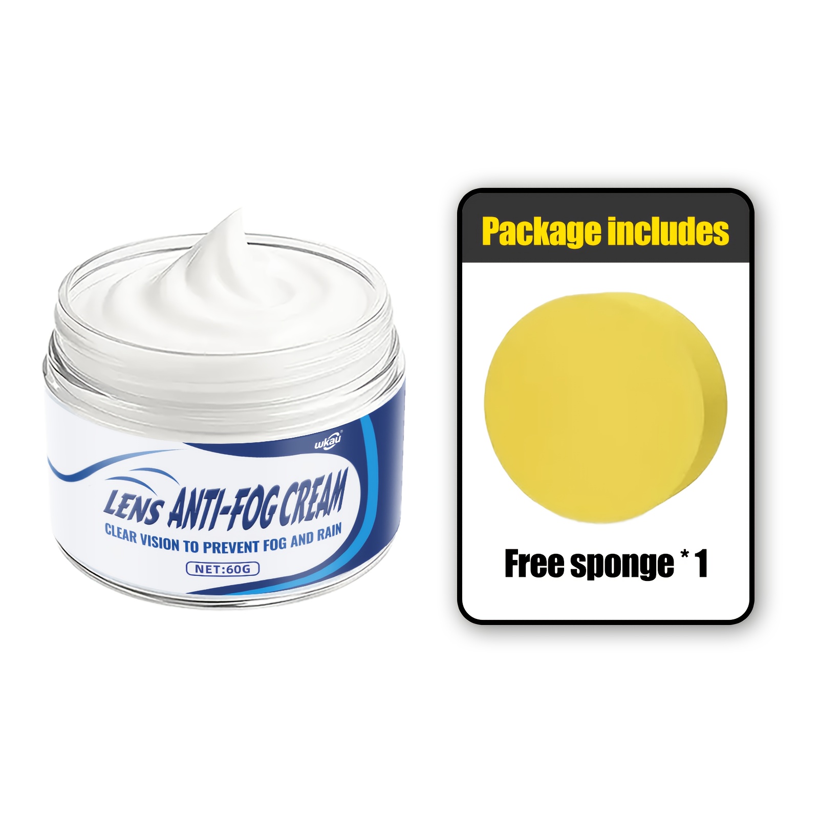 TEMU Crema Antiappannante Premium per Subacqueismo: Formulata per Occhialini da e Occhiali. Funziona su Maschere Subacquee e Occhiali con Lenti in